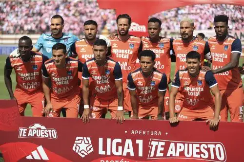 Primer equipo del club Universidad César Vallejo (UCV). Foto: ANDINA/Jhonel Rodríguez Robles