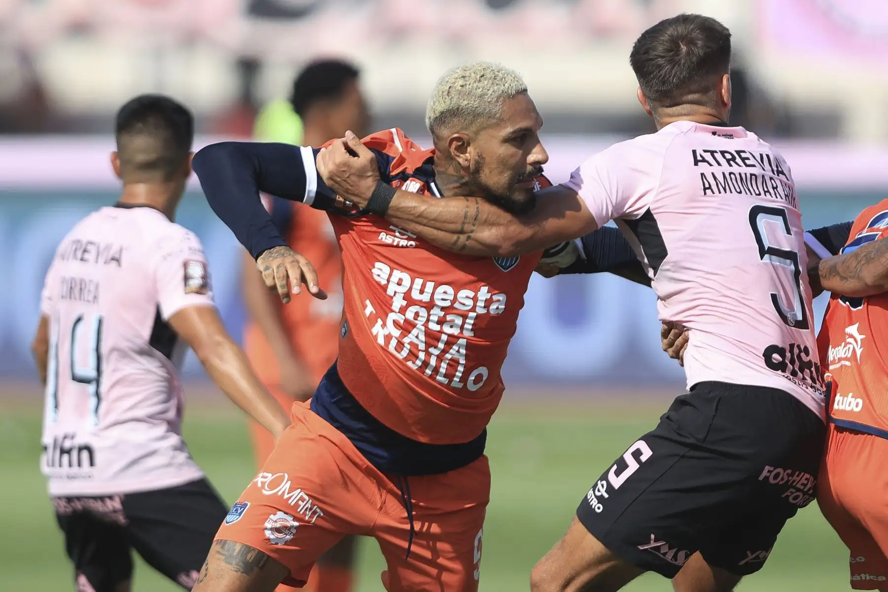 Sport Boys enfrenta a la Universidad César Vallejo por la fecha 7 del Torneo Apertura de la Liga 1. Paolo Guerrero está presente desde el primer minuto de juego. Foto: ANDINA/Jhonel Rodríguez Robles