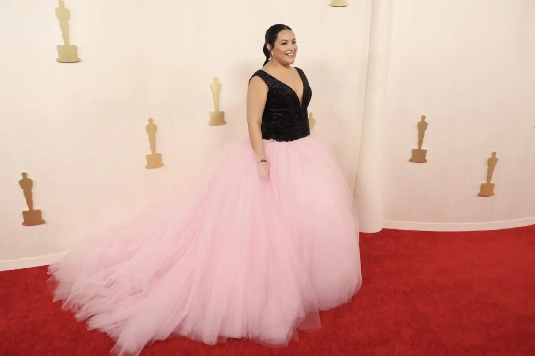 Janae Collins asiste a la 96 edición anual de los Premios de la Academia en el Dolby Theatre de Hollywood, California. Foto: AFP
