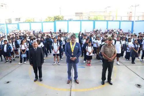 Miraflores y PNP vienen trabajando para evitar que delincuencia alcance a escolares. Foto: ANDINA/Difusión.