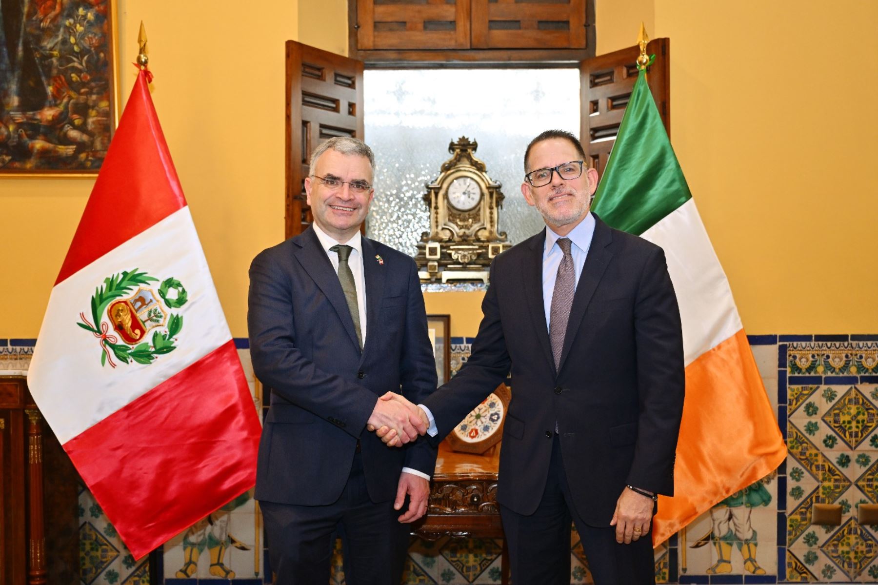 Perú e Irlanda expresan compromiso por fortalecer lazos de amistad y cooperación