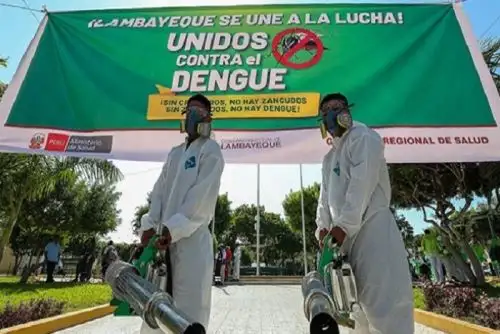 El Minsa insta a la ciudadanía a permitir el ingreso del personal de salud durante el desarrollo de las actividades de control larvario y fumigación.