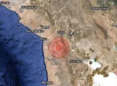 La región Tacna fue remecida esta madrugada por un sismo de magnitud 5.0. El epicentro de este temblor se localizó en Chile.