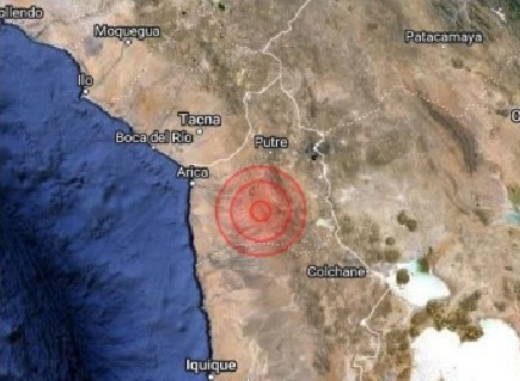 Temblor hoy 13 de marzo en Perú Tacna fue remecida por fuerte sismo de