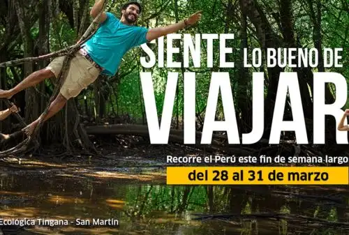 Si aún no has decidido adónde viajar en el próximo feriado largo por Semana Santa, del 28 al 31 de marzo, recuerda que en la plataforma ¿Y tú qué planes? de Promperú están disponibles atractivas y económicas ofertas de viaje, desde 150 soles por persona, para conocer o volver a visitar fascinantes destinos ubicados en diversas regiones del país.
