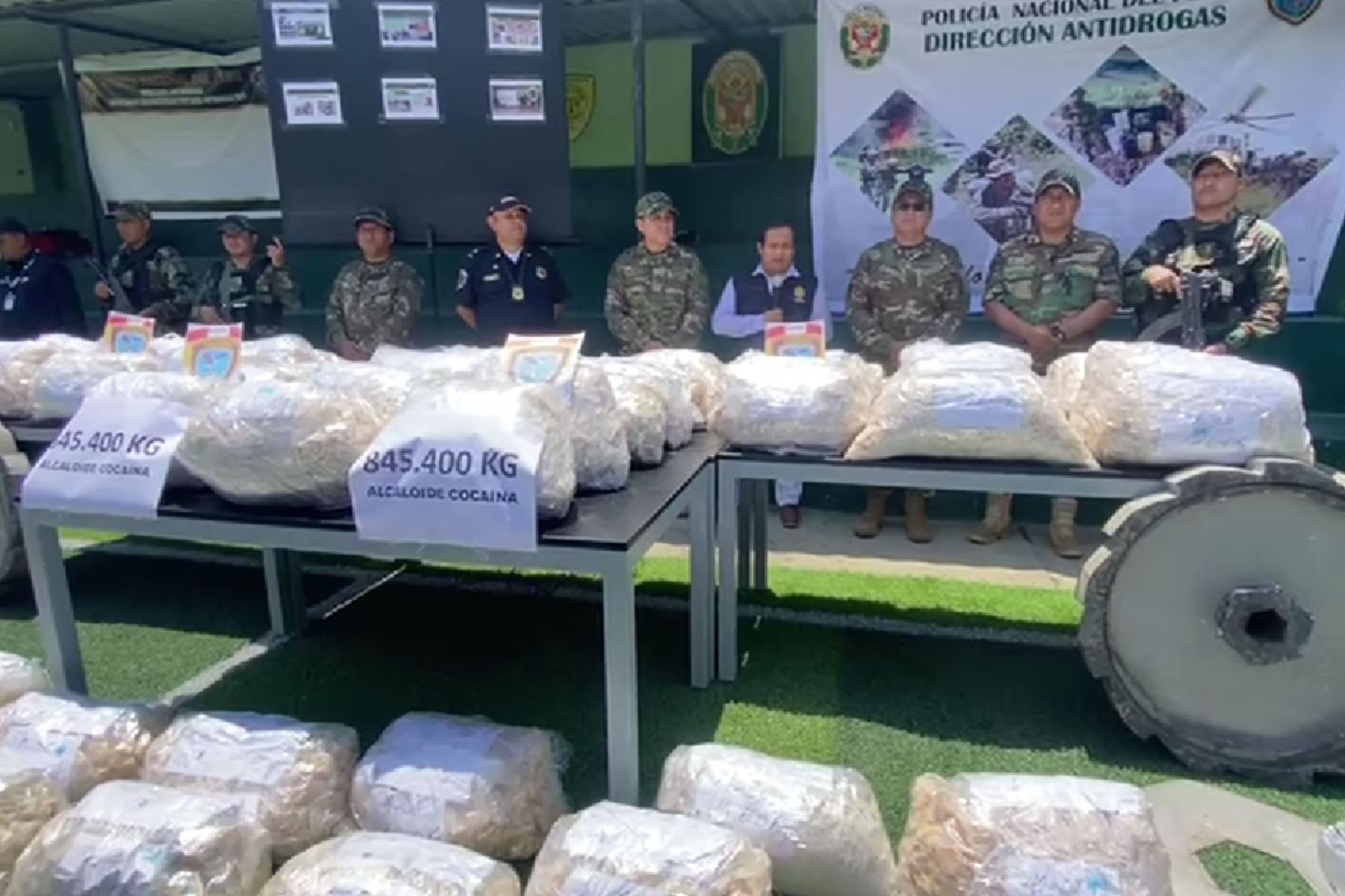 Decomisan en Paita 845 kilos de cocaína que tenía destino Alemania