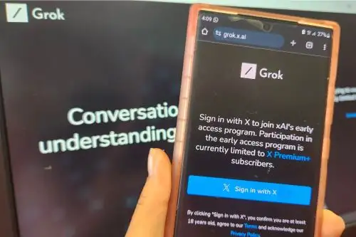 El magnate Elon Musk presentó Grok a finales del año pasado en un intento por competir con OpenAI.