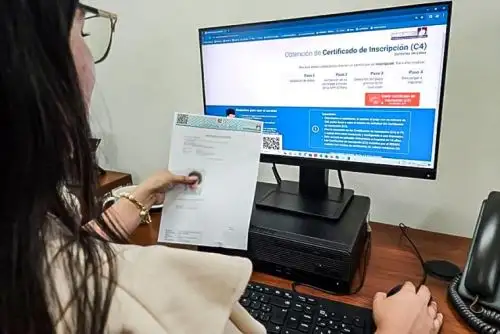 El C4 contiene un código QR que permite reconocer la autenticidad del certificado a través de la página web del Reniec. Foto: ANDINA/Difusión