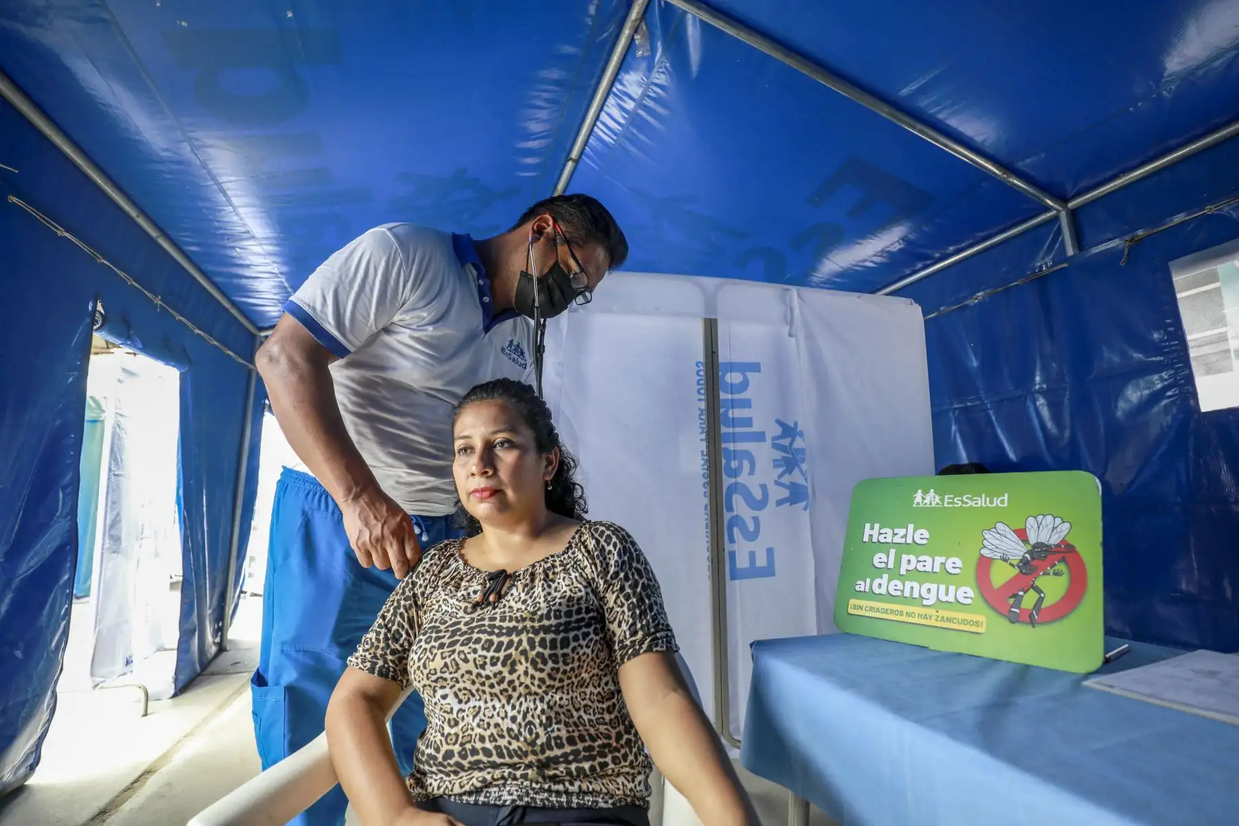 La finalidad principal será la de optimizar la capacidad de respuesta y contribuir a la reducción de la morbimortalidad por dengue. Además, dar atención médica a los asegurados con sospecha o confirmación por esta enfermedad. 
Foto: ANDINA/EsSalud