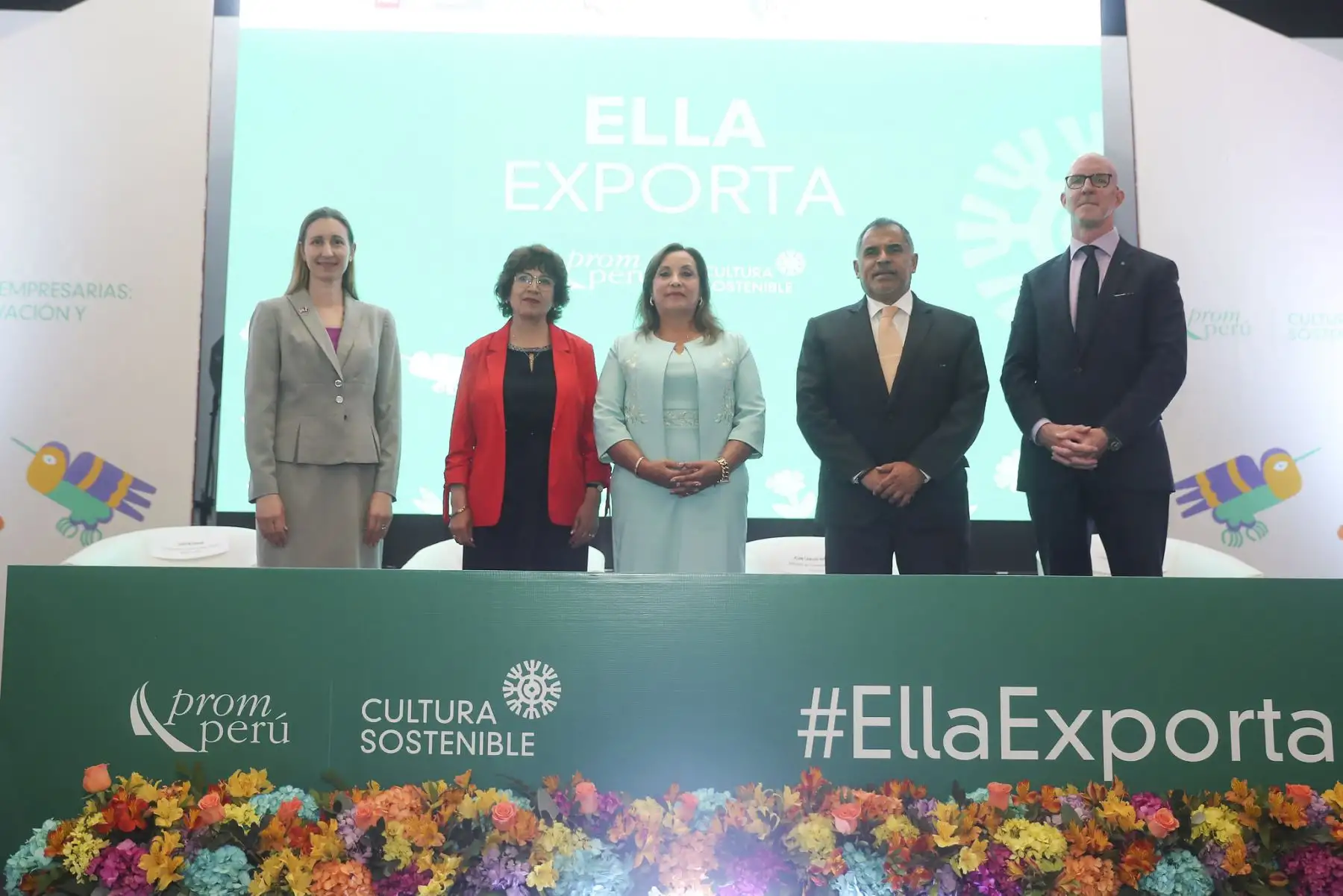 Presidenta Dina Boluarte participa en el II Encuentro “Mujeres empresarias: fomentando la innovación y diversidad cultural”. Foto: ANDINA/ Prensa Presidencia