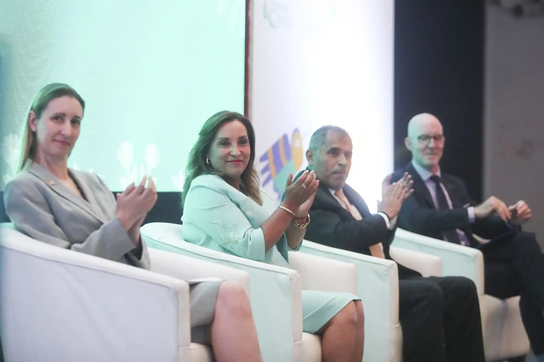Presidenta Dina Boluarte participa en el II Encuentro “Mujeres empresarias: fomentando la innovación y diversidad cultural”. Foto: ANDINA/ Prensa Presidencia