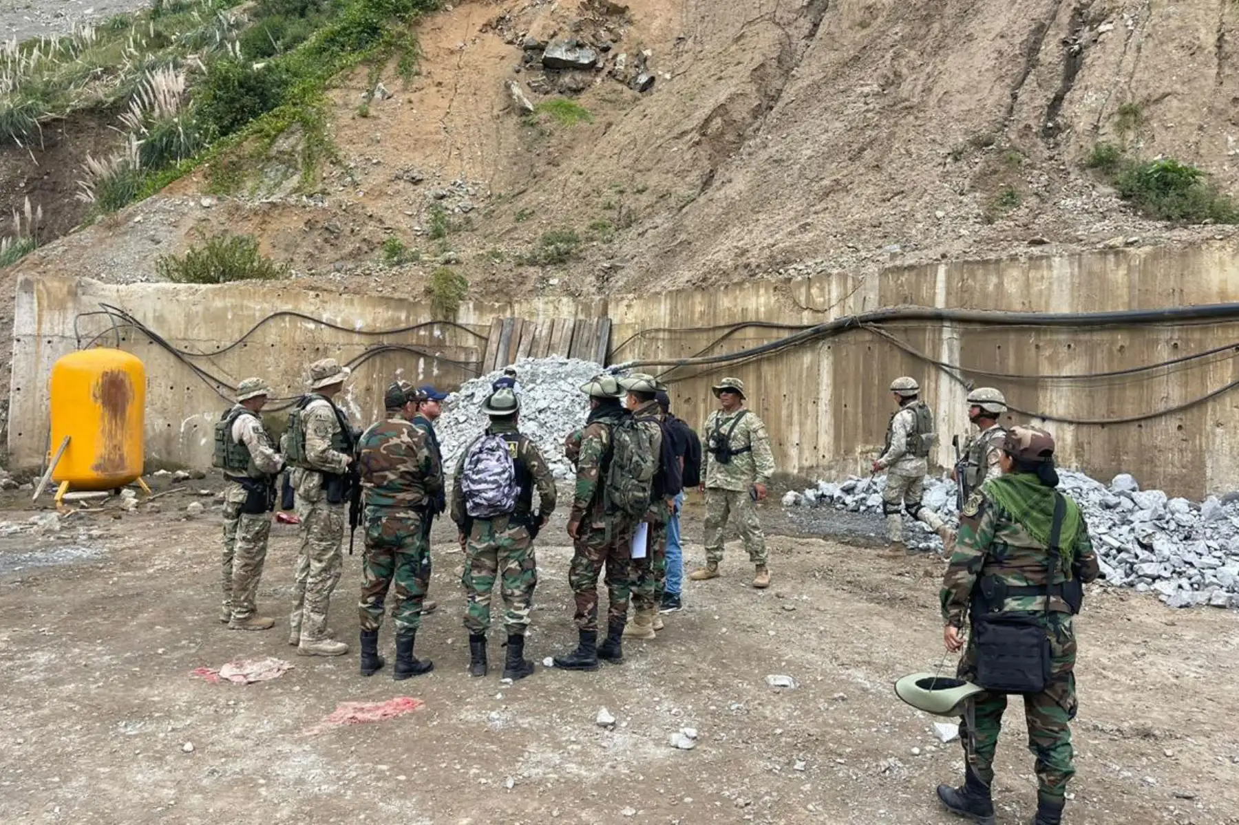 La Policía Nacional estará a cargo del control del orden interno en la provincia de Pataz que continuará en estado de emergencia hasta el 12 de julio. ANDINA/Difusión