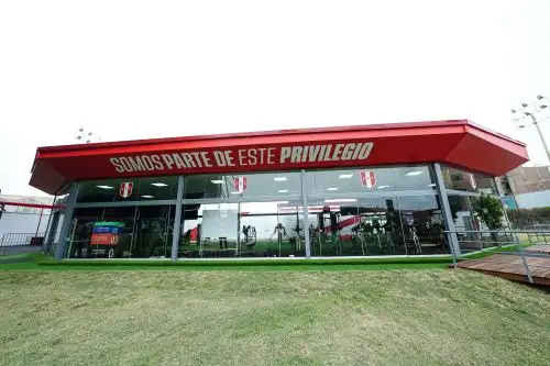 Nuevo gimnasio de la selección peruana en la Videna.