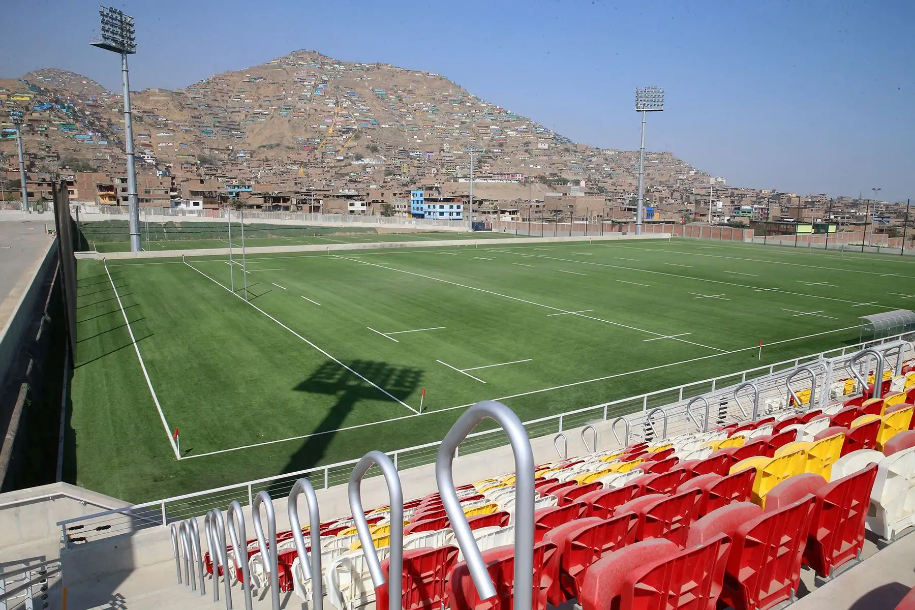 Lima - 13 mayo 2019 /  Complejo Deportivo de Villa María del Triunfo, sede para las competencias de diez disciplinas en los Juegos Panamericanos Lima 2019. Foto: Diario Oficial El Peruano / Vidal Tarqui