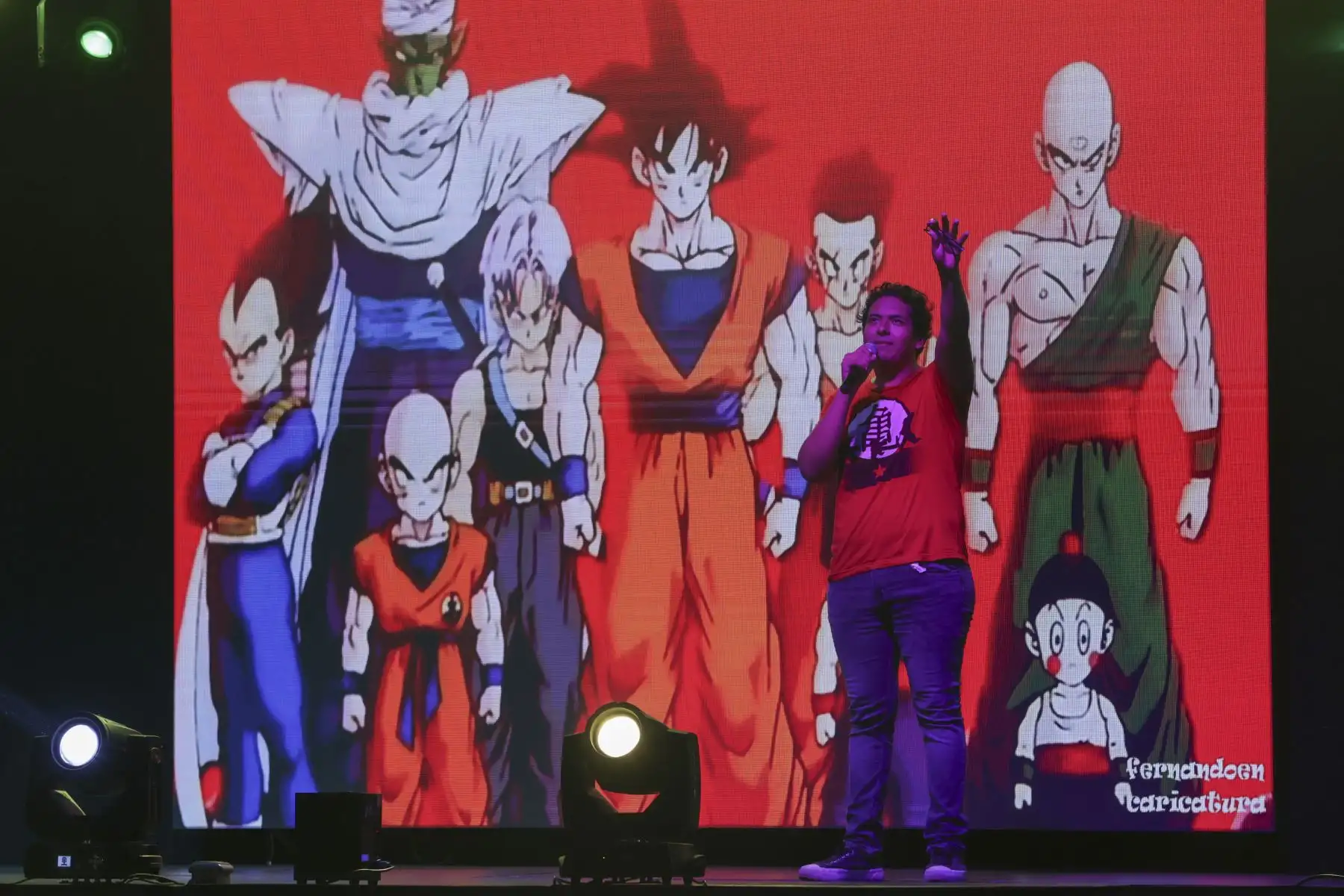 Fanáticos de Dragon Ball vivieron momentos de diversión y nostalgia recordando todo el legado de Akira Toriyama, y disfrutando de las diversas actividades que se realizan en la zona Tangüis del Circuito Mágico del Agua, para rendir homenaje al legado de uno de los maestros del género manga que ha dejado una huella imborrable en la cultura popular. Concursos de cosplay, proyecciones, juegos, música en vivo y la presencia de los icónicos personas como Goku, Vegeta, Freezer y muchas cosas más que ofrece este evento que se realiza del 15 al 17 de marzo.
Foto: ANDINA/Andrés Valle