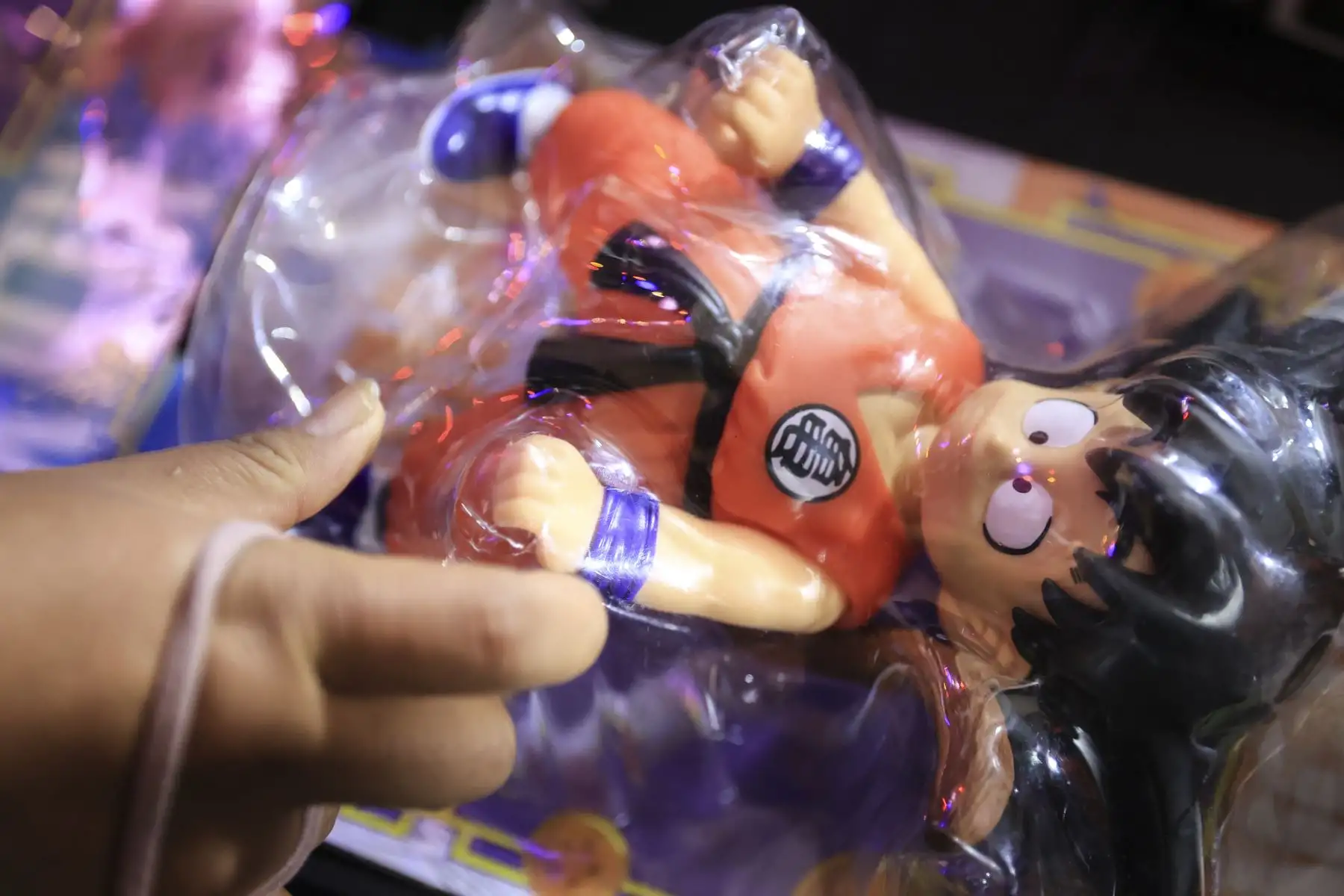 El Circuito Mágico del Agua realizó un homenaje en honor a Akira Toriyama, creador japonés del famoso anime Dragon Ball. Foto: ANDINA/Jhonel Rodríguez Robles
