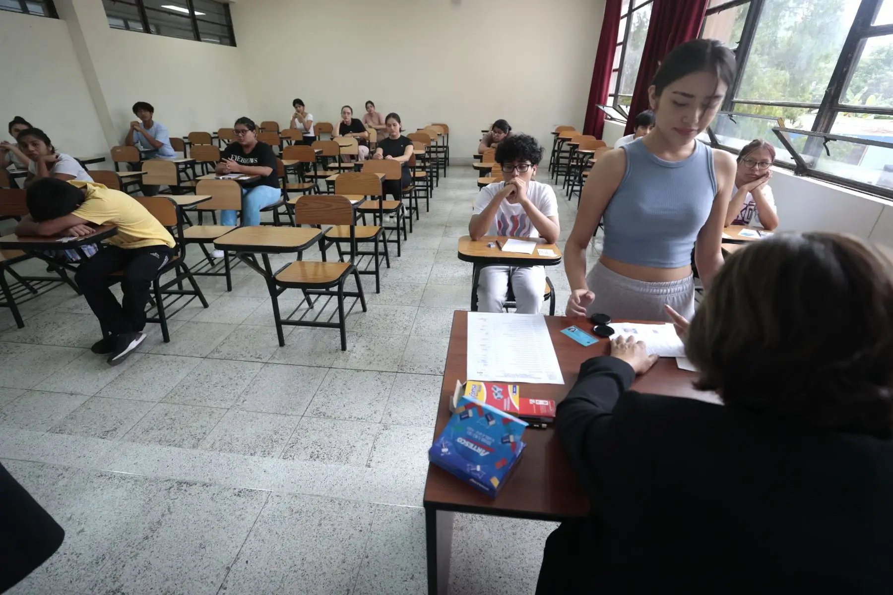 Un total de 4,028 aspirantes a convertirse en médicos tendrán una prueba exclusiva en la que competirán por una de las 56 vacantes que se ofrecen en la carrera de Medicina Humana en la modalidad ordinaria de la Universidad Nacional Mayor de San Marcos (UNMSM). Foto: ANDINA/Vidal Tarqui