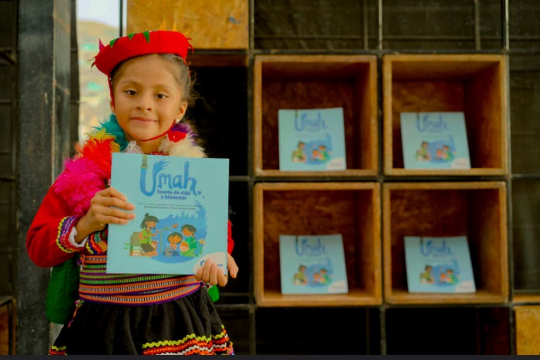 La Sunass presentó el libro “Umah: fuente de vida y bienestar” que recopila las creaciones de niñas, niños y adolescentes.