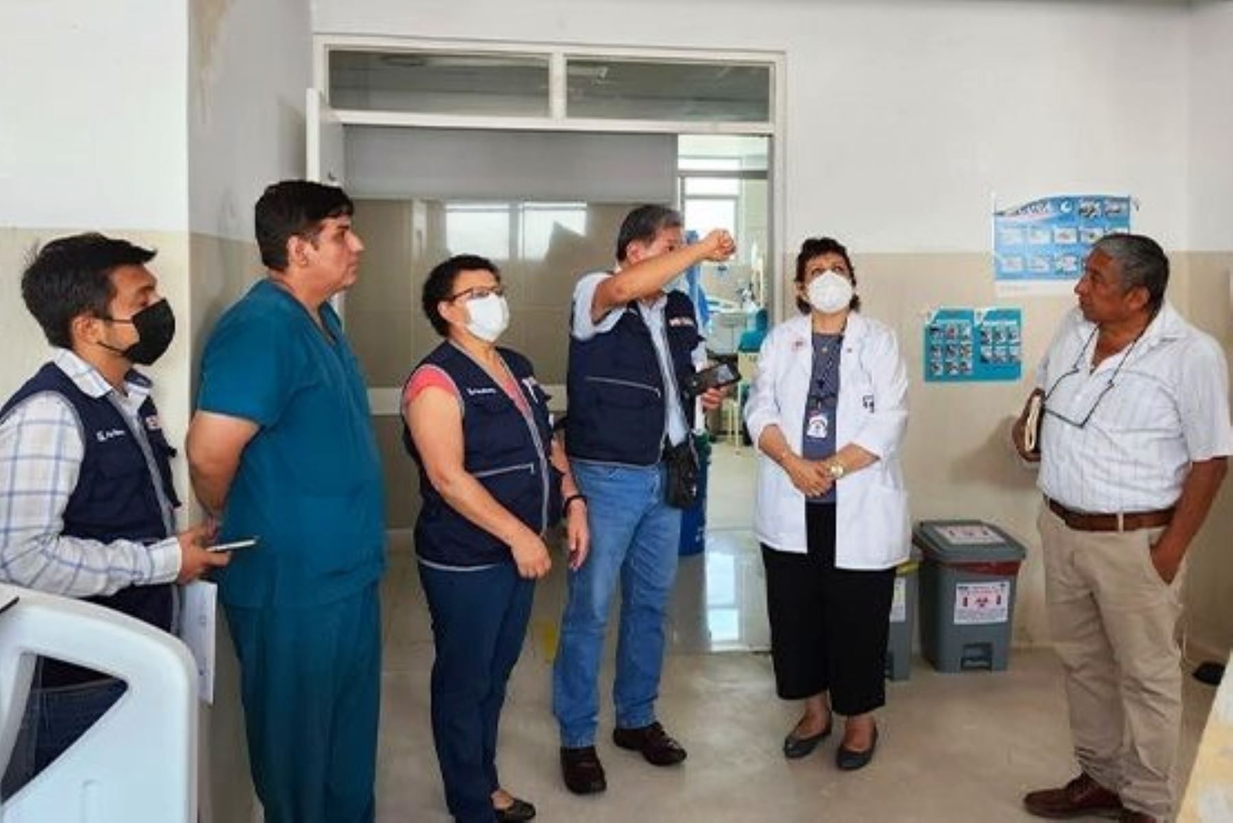 Pacientes del INSN de Breña no fueron afectados por aniego en las salas de UCI. Foto: ANDINA/Difusión.