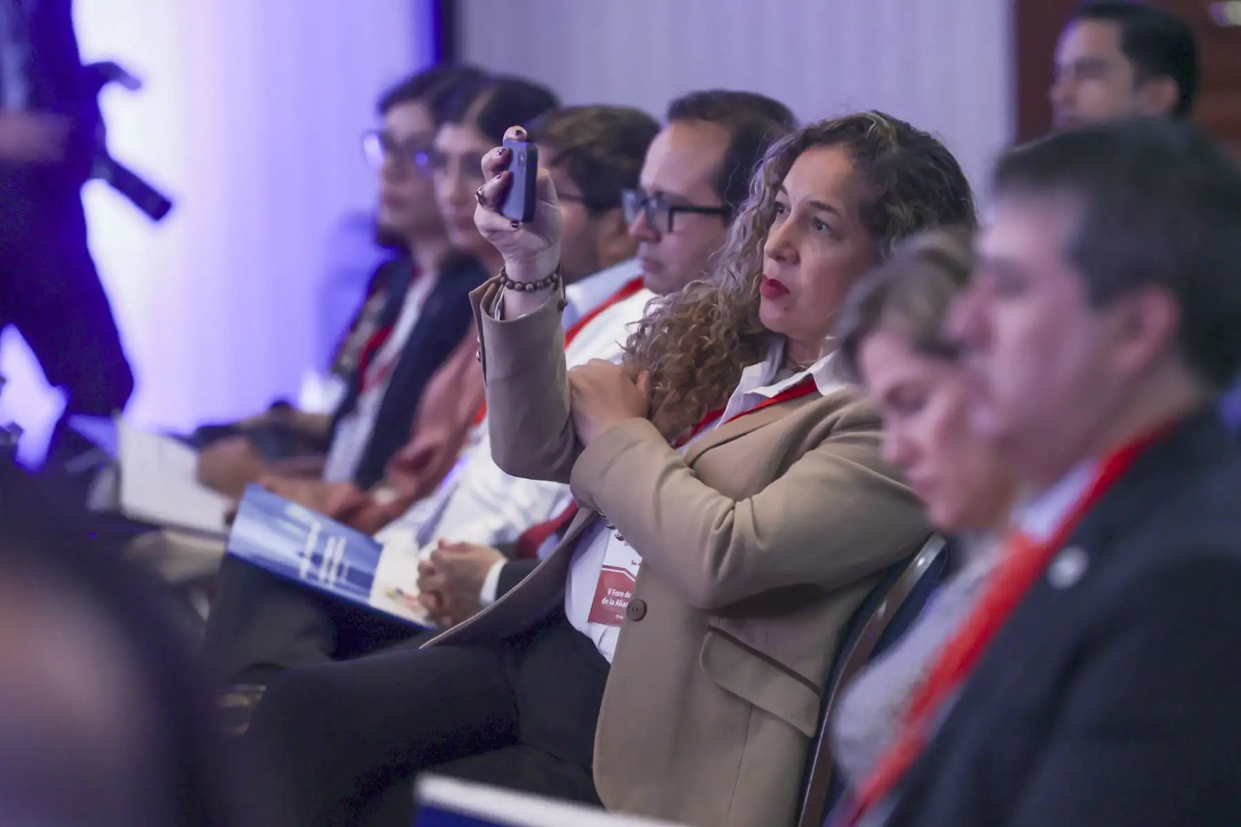 El Viceministro de Relaciones Exteriores, Embajador Ignacio Higueras Hare, acompañado por los coordinadores nacionales de Chile, Colombia y México, inaguró el  V Foro de Cooperación de la Alianza del Pacífico, que desarrolla bajo la Presidencia Pro Tempore del Perú. En este encuentro se busca dialogar y explorar oportunidades de cooperación internacional en beneficio de los ciudadanos de los paises integrantes de la Alianza. 
Foto: ANDINA/Andrés Valle