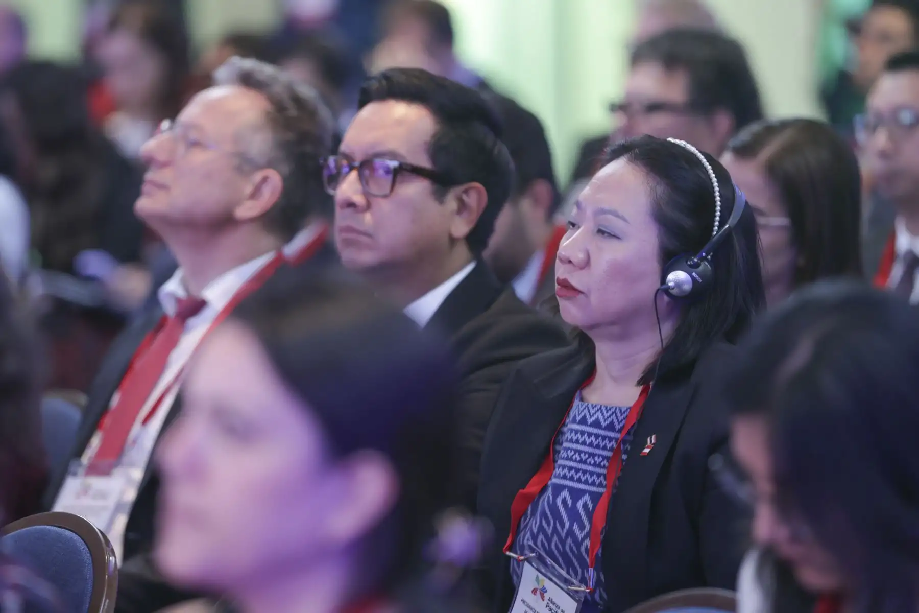 El Viceministro de Relaciones Exteriores, Embajador Ignacio Higueras Hare, acompañado por los coordinadores nacionales de Chile, Colombia y México, inaguró el  V Foro de Cooperación de la Alianza del Pacífico, que desarrolla bajo la Presidencia Pro Tempore del Perú. En este encuentro se busca dialogar y explorar oportunidades de cooperación internacional en beneficio de los ciudadanos de los paises integrantes de la Alianza. 
Foto: ANDINA/Andrés Valle