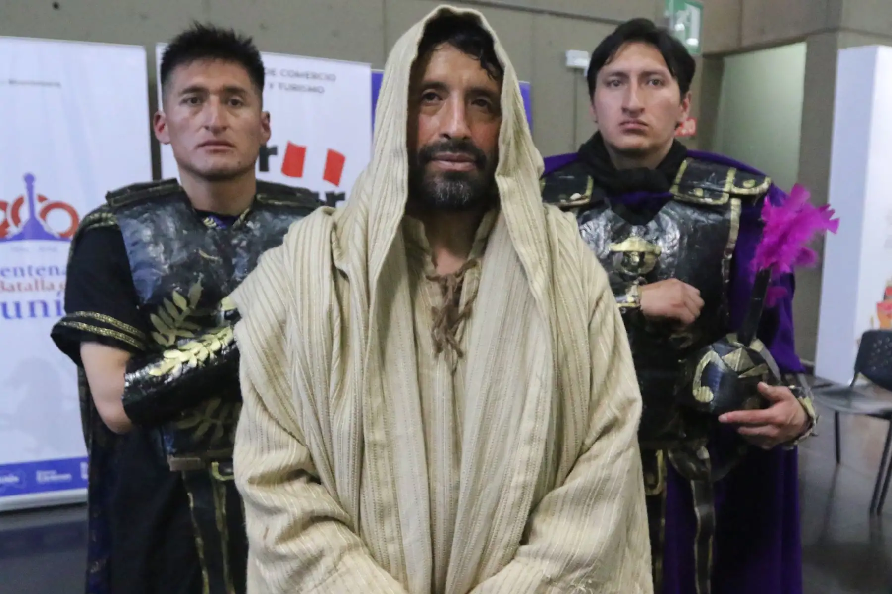 El Gobierno Regional de Junín y el Proyecto Especial Bicentenario lanzan el programa de actividades y la oferta turística por la Semana Santa 2024, con la participación del alcalde provincial de Junín, Elio Munzon Zevallos. FOTO: ANDINA/Héctor Vinces