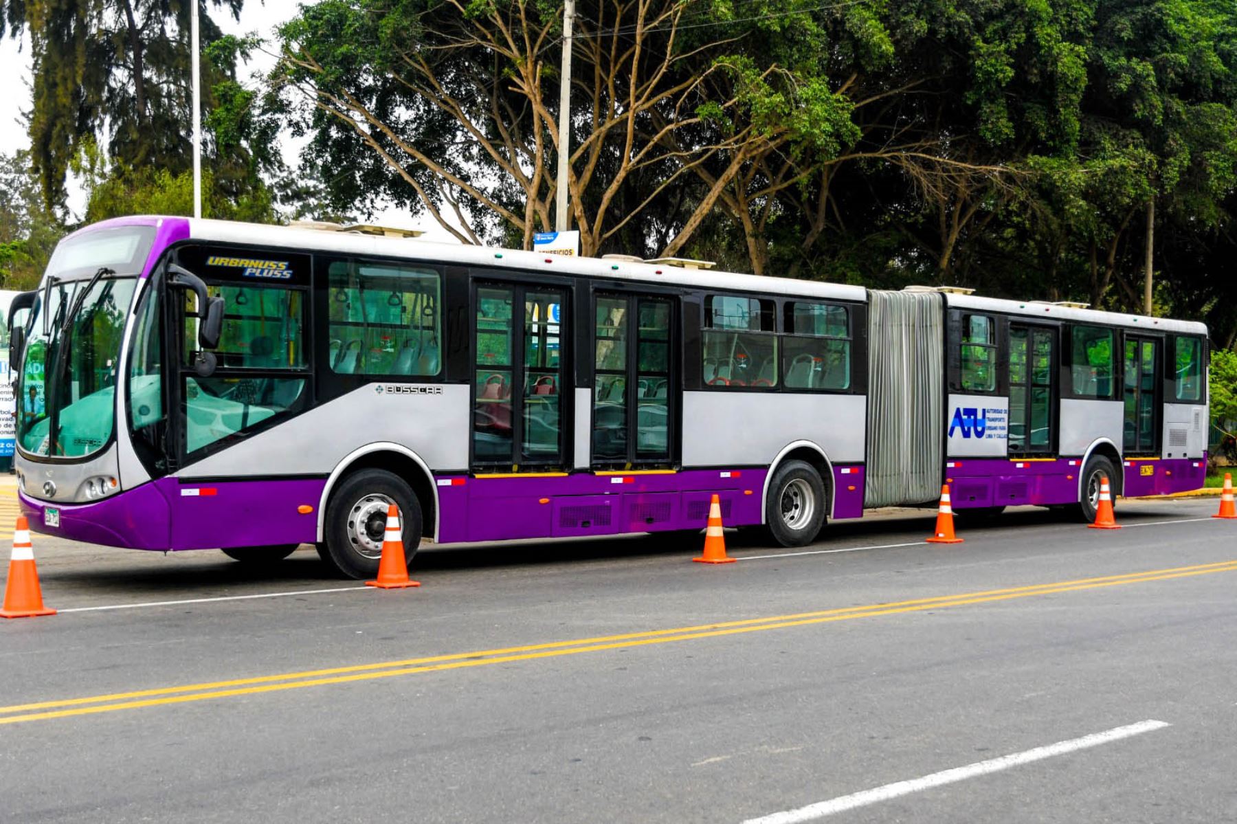 Nuevo bus articulado del Metropolitano podrá transportar a 160 pasajeros. Foto: ANDINA/difusión.