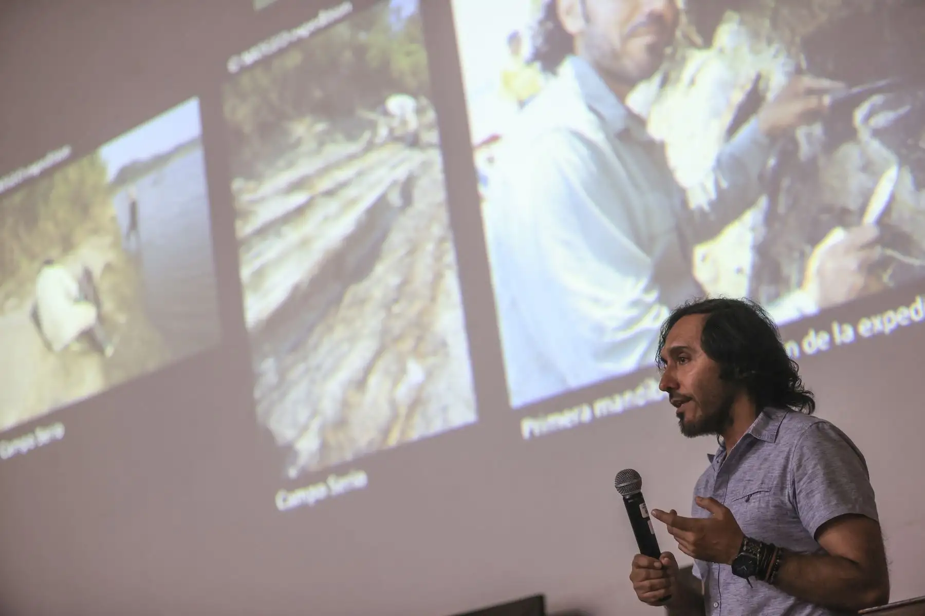 La nueva expedición sería entre Pebas y Leticia, más lejos de donde se encontró el fósil del delfín de río más grande de la historia, bautizado como "Pebanista yacuruna". Foto: ANDINA/Jhonel Rodríguez Robles