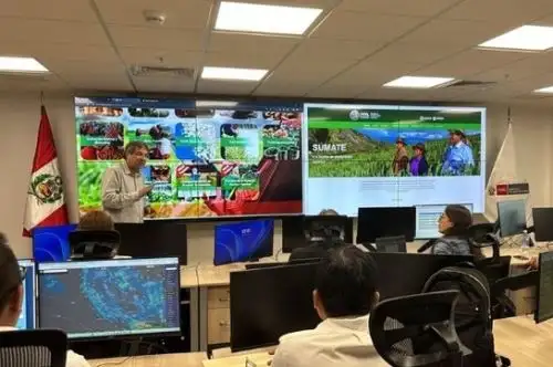 Midagri lanzó el plan piloto de información satelital que beneficiará a los productores agropecuarios. Foto: Cortesía.