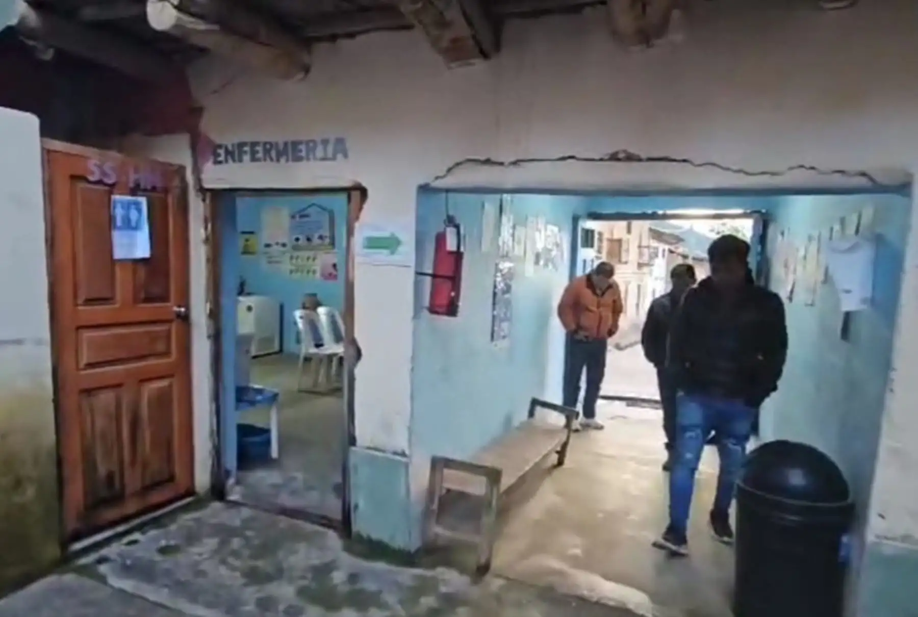 En inminente riesgo de colapso se encuentra el puesto de salud del anexo de Huanchay, ubicado en el distrito de Santiago de Challas, provincia de Pataz, en la región La Libertad, alertó el alcalde Yoni Pinedo Flores.