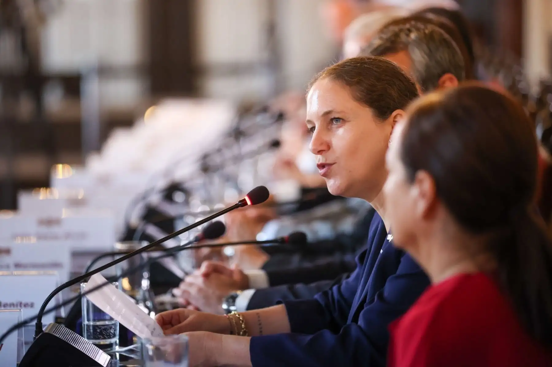 La presidenta de la República, Dina Boluarte Zegarra, se reunió con el Consejo Empresarial de la Alianza del Pacífico - CEAP. Foto: ANDINA/Presidencia