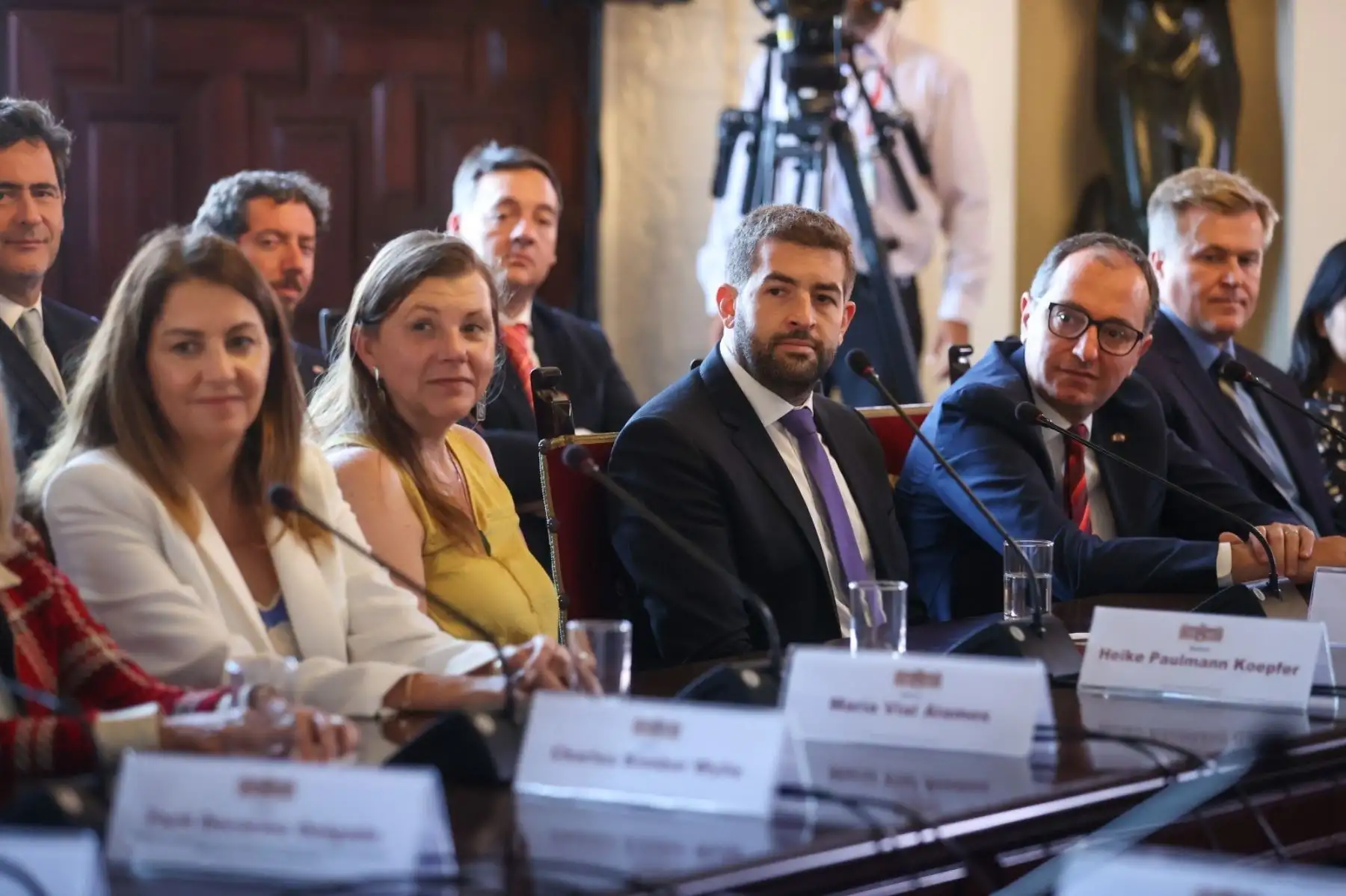 La presidenta de la República, Dina Boluarte Zegarra, se reunió con el Consejo Empresarial de la Alianza del Pacífico - CEAP. Foto: ANDINA/Presidencia