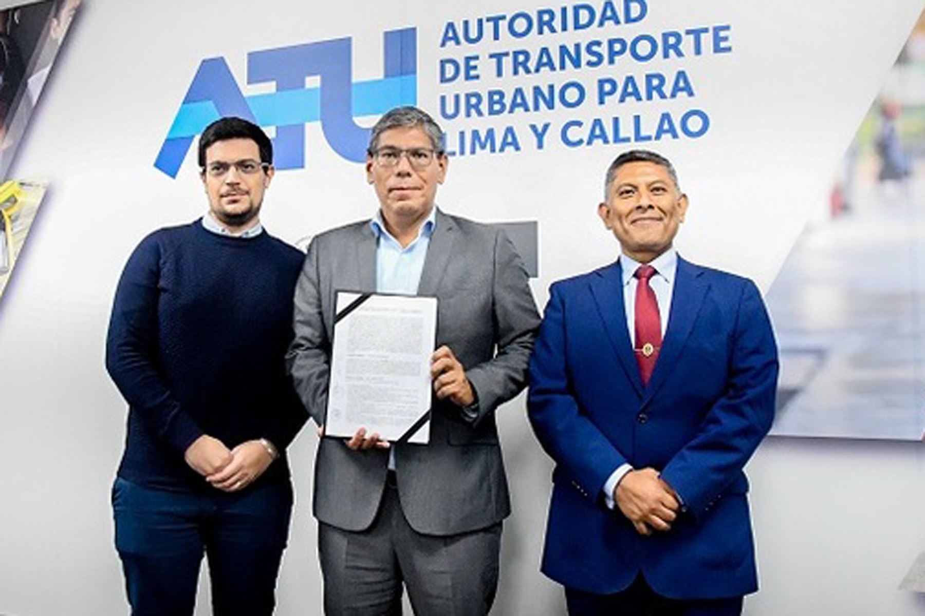 La firma de este convenio ratifica el compromiso de la ATU de seguir trabajando por un transporte rápido, seguro y formal para todos los limeños y chalacos. Foto: ANDINA/Difusión