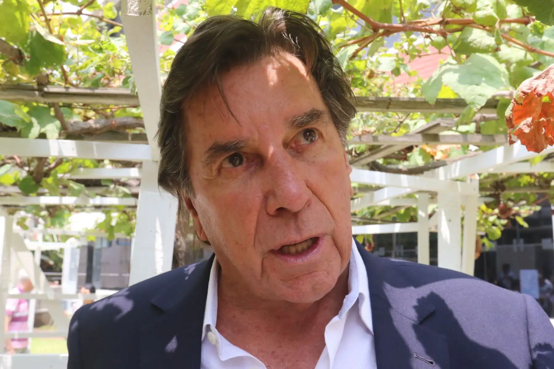 "Tenemos que rescatar las tradiciones vinculadas al pisco que se están perdiendo", afirmó el presidente de la Academia Peruana del Pisco, Johnny Schuler. Foto: ANDINA/Héctor Vinces