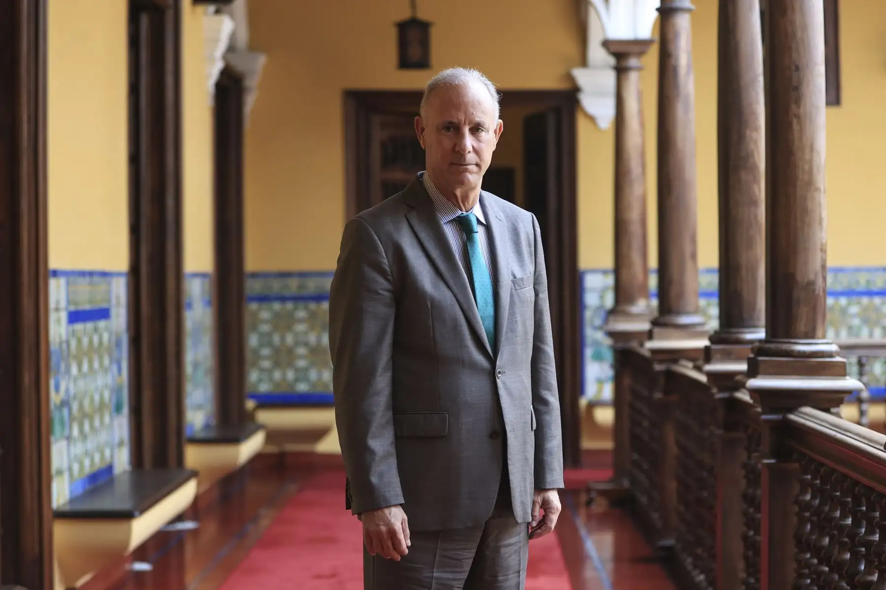El canciller Javier
González-Olaechea
destacó las labores
conjuntas acordadas
por el Perú y EE. UU.
para garantizar la
seguridad y promover
el desarrollo, y reafirma
nuestra permanencia
en el Sistema Interamericano de DD. HH. Foto: ANDINA/Jhonel Rodríguez Robles