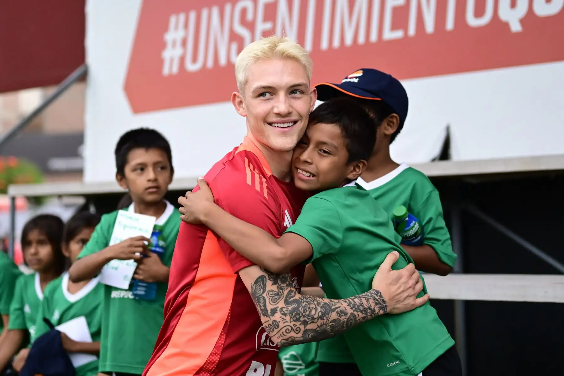 Oliver Sonne, en entrenamientos de la Selección Peruana, pensado ya en lo que será el próximo partido amistoso ante República Dominicana. Foto: Difusión