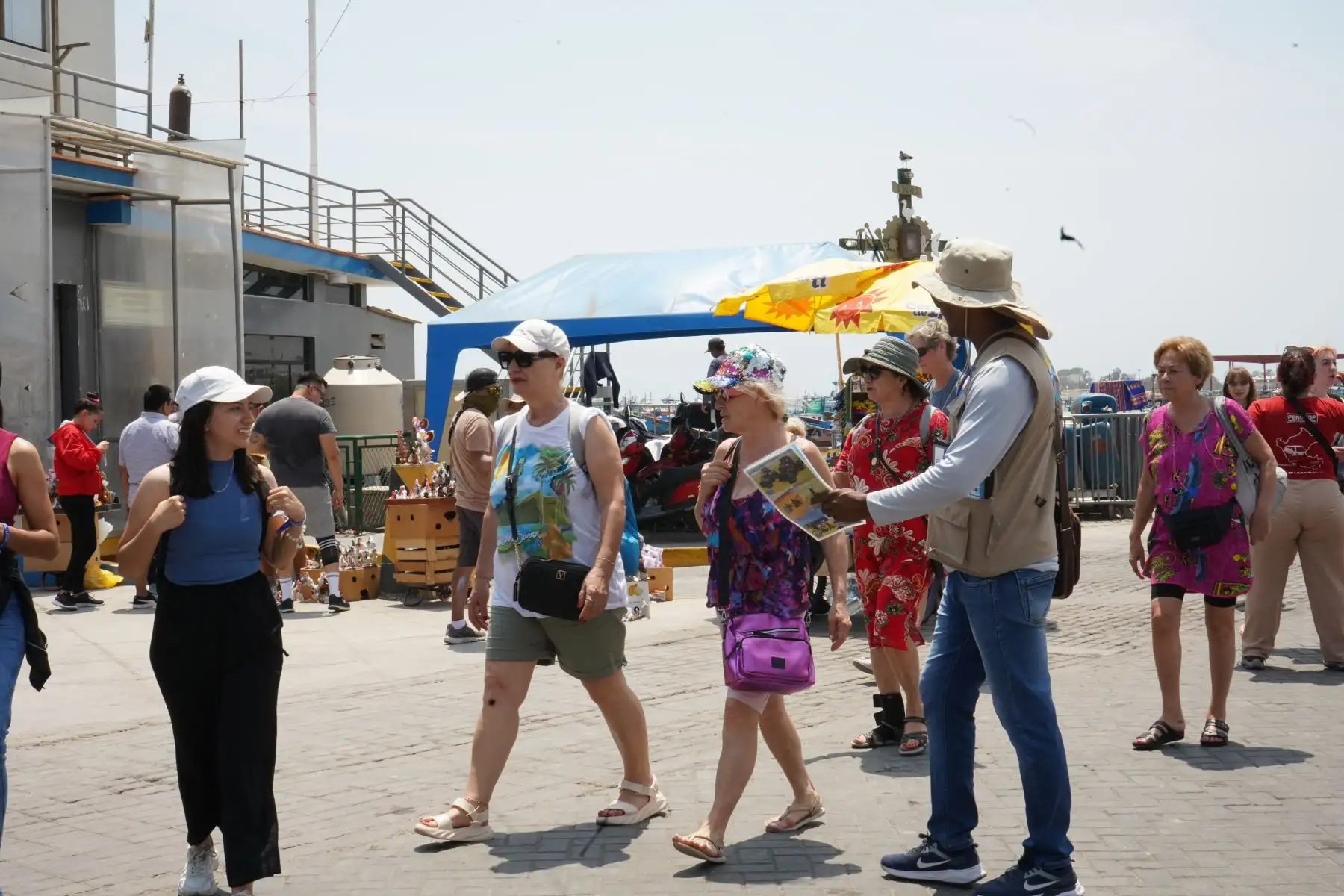 Paracas celebró con miles de turistas extranjeros su Festival Internacional de la Vendimia El VII Festival Internacional de la Vendimia se celebró en Paracas con ritmo, sabor, reinas, feria de expositores, pisco, vino música, sol, playa y miles de turistas extranjeros que llegaron en dos cruceros. Foto: ANDINA/ Julio Castillo