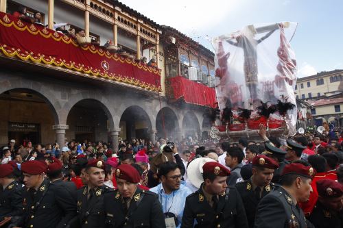 Semana Santa en Cusco: Señor de los Temblores salió de procesión por Lunes Santo