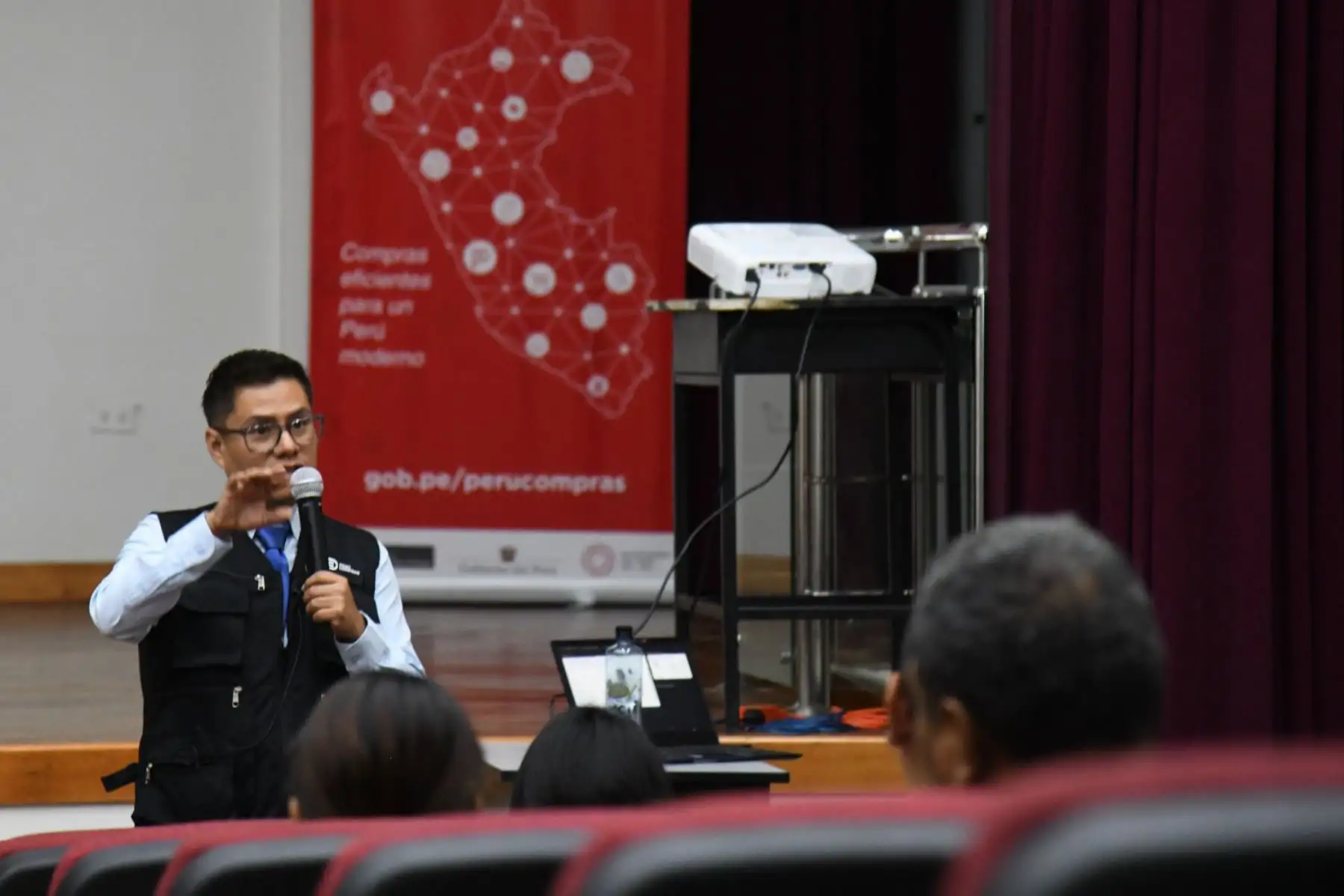 Charla gratuita de capacitación de Perú Compras a emprendedores. ANDINA/Difusión