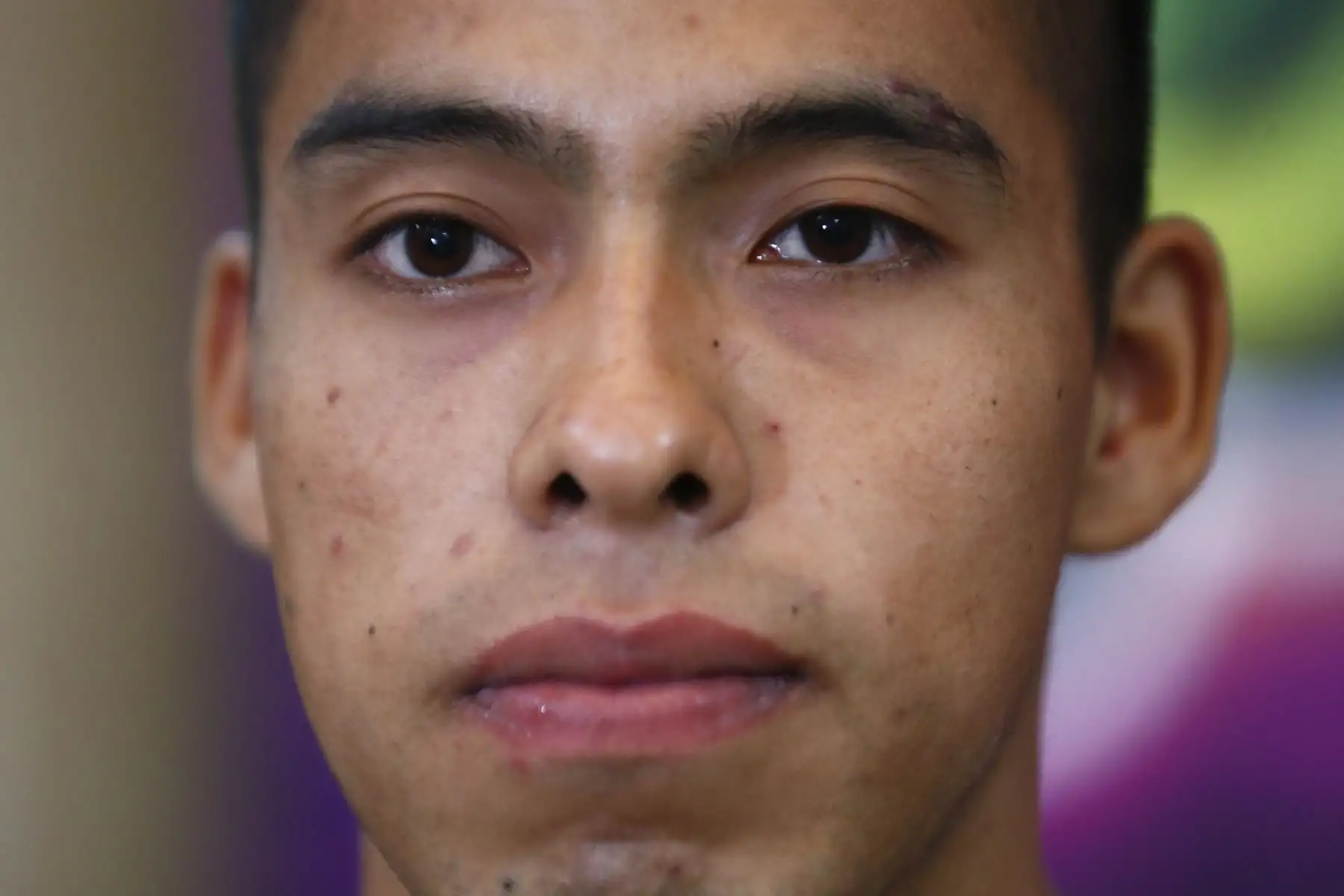 Elí Yahveh Maldonado Zamudio es uno de los 4 mil jóvenes peruanos que fueron seleccionados ganadores del primer concurso del programa Beca 18 - 2024. Él alcanzó la beca como segundo puesto en la modalidad FF.AA., y ahora podrá estudiar la carrera de Ingeniería de Sistemas de Información en la UPC. Foto: ANDINA/Daniel Bracamonte
