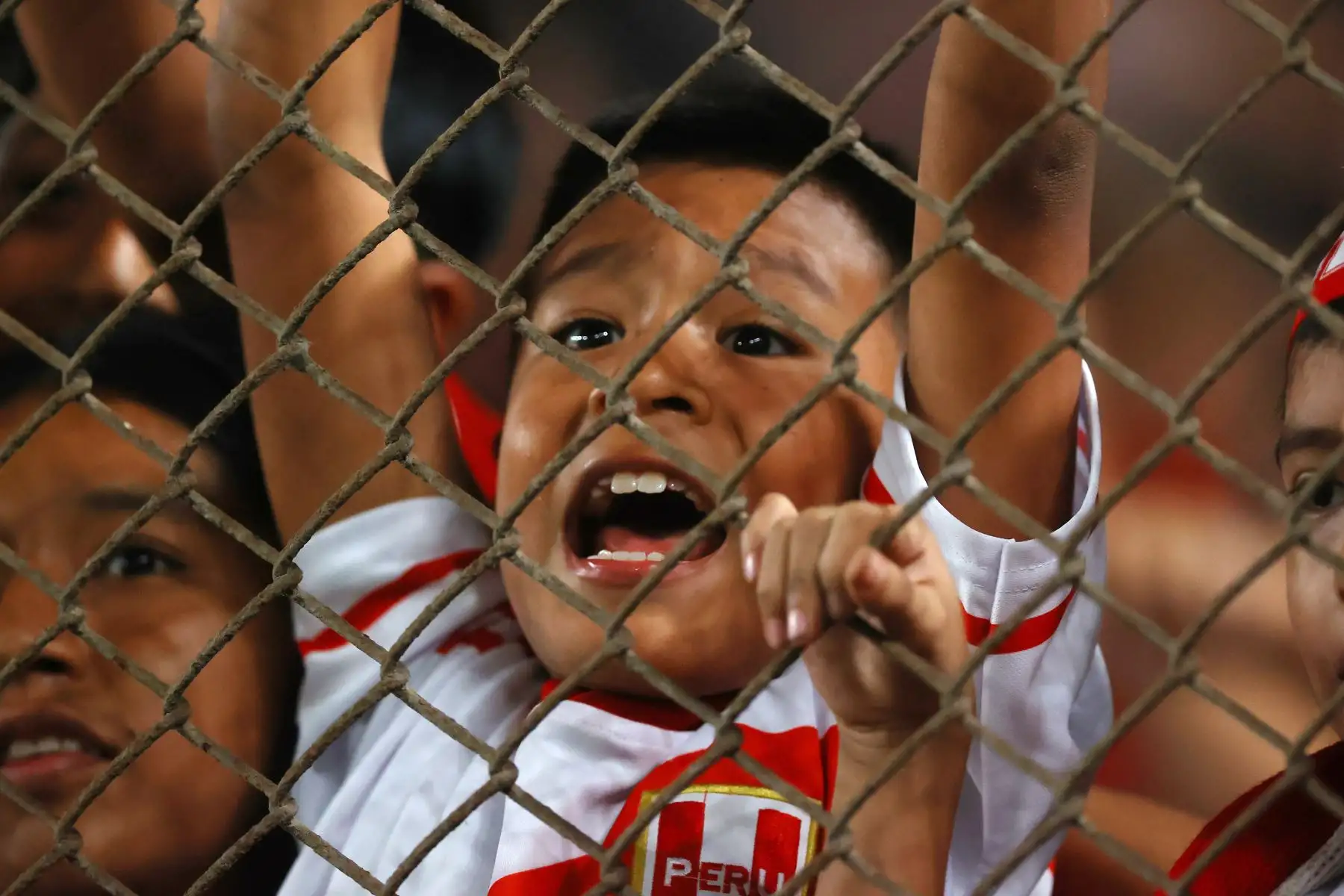 Hinchas peruanos asisten al estadio Monumental, en el distrito de Ate, para alentar a la selección peruana que esta noche se enfrenta a la escuadra de República Dominicana.
Foto: ANDINA/Carlos Lezama Villantoy