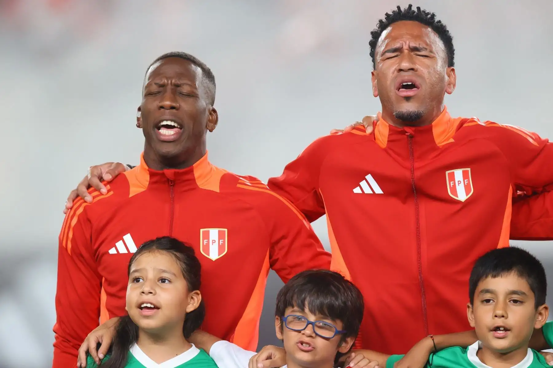 La selección peruana juega ante su similar de República Dominicana   en partido amistoso en el estadio Monumental, en el distrito de Ate.
Foto: ANDINA/Carlos Lezama Villantoy