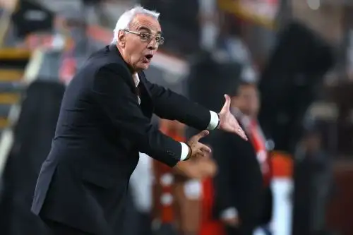La selección peruana continua su segundo partido bajo el mando de Jorge Fossati y se enfrenta a República Dominicana en partido amistoso en el estadio Monumental, en el distrito de Ate. Foto: ANDINA/Carlos Lezama Villantoy