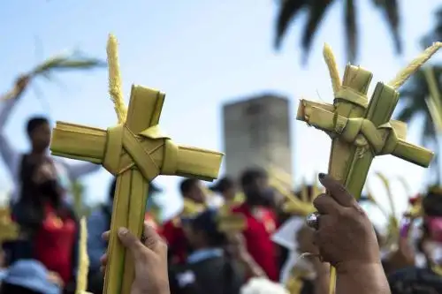 Devotos católicos de Honduras se sumaron a las diversas actividades por la Semana Santa. Foto: @ElEspectadorHn