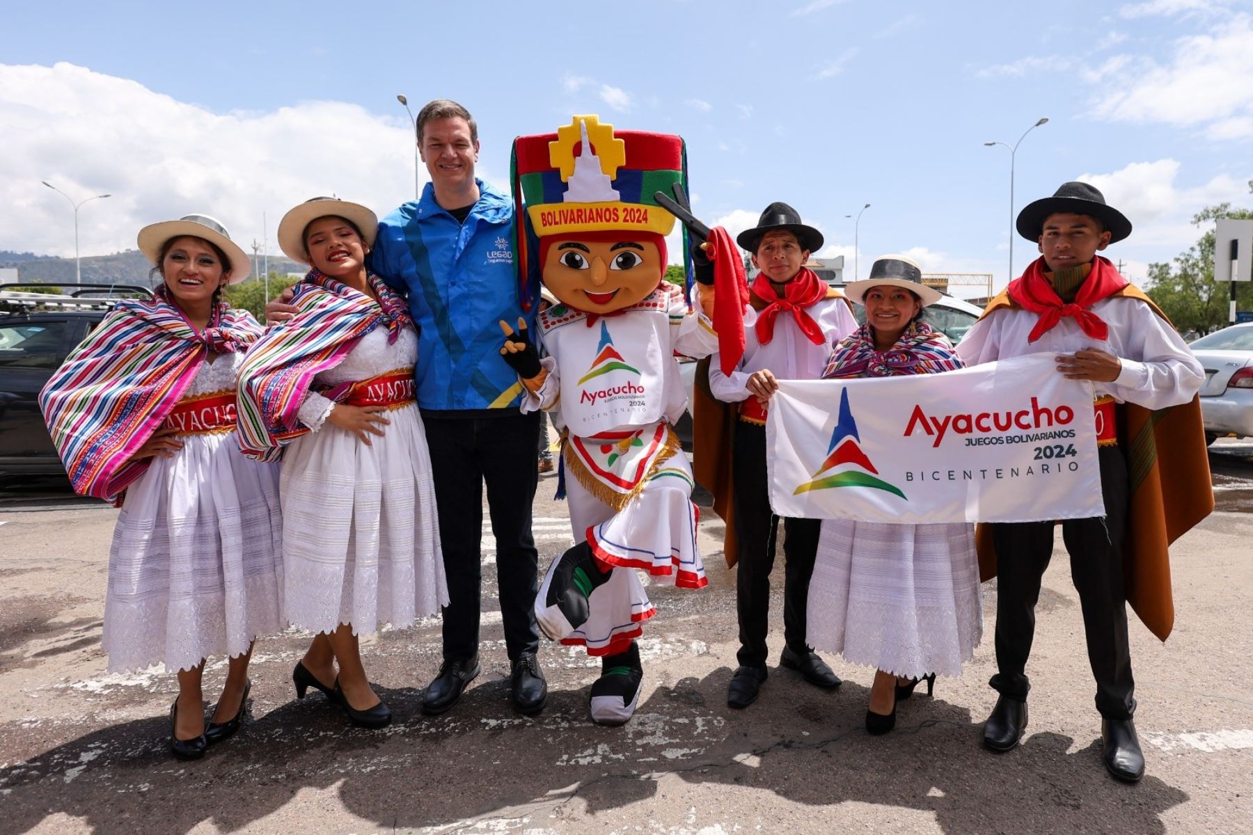 Director ejecutivo del Proyecto Legado, Carlos Zegarra, cumplió actividades en la región Ayacucho. Foto: ANDINA/Difusión