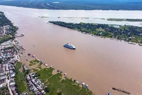 Turismo de lujo en Loreto: llega a Iquitos Hanseatic Inspiration con más de 200 turistas