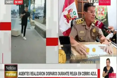 Cañete: PNP separa temporalmente efectivos involucrados en actos violentos en Cerro Azul