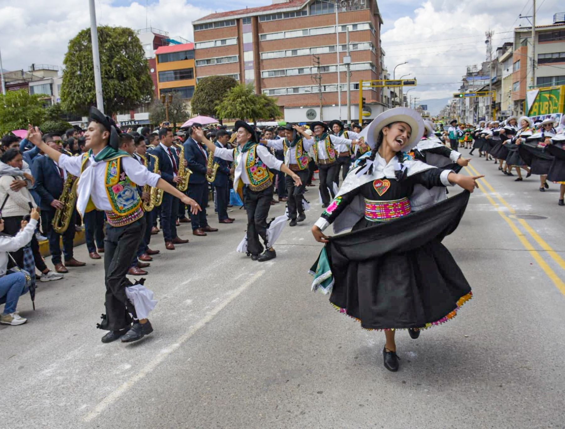 Comienza abril y Huancayo, la capital de Junín, celebra la gran final del concurso Nación Wanka de la Ruta del Huaylarsh 2024. ANDINA/Difusión