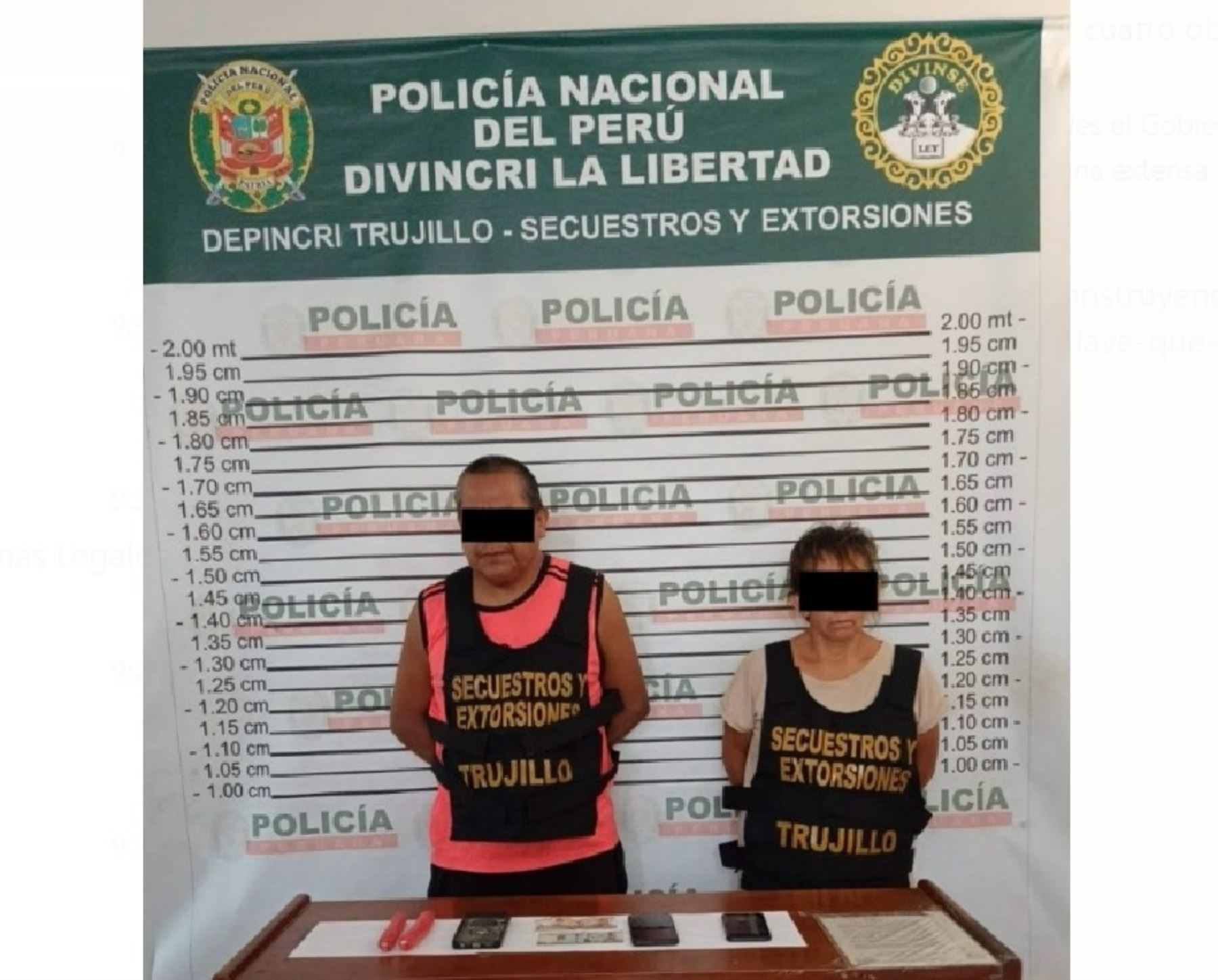 Dos sujetos fueron detenidos por la Policía en Trujillo al estar presuntamente implicados en la detonación de un artefacto explosivo contra un colegio.