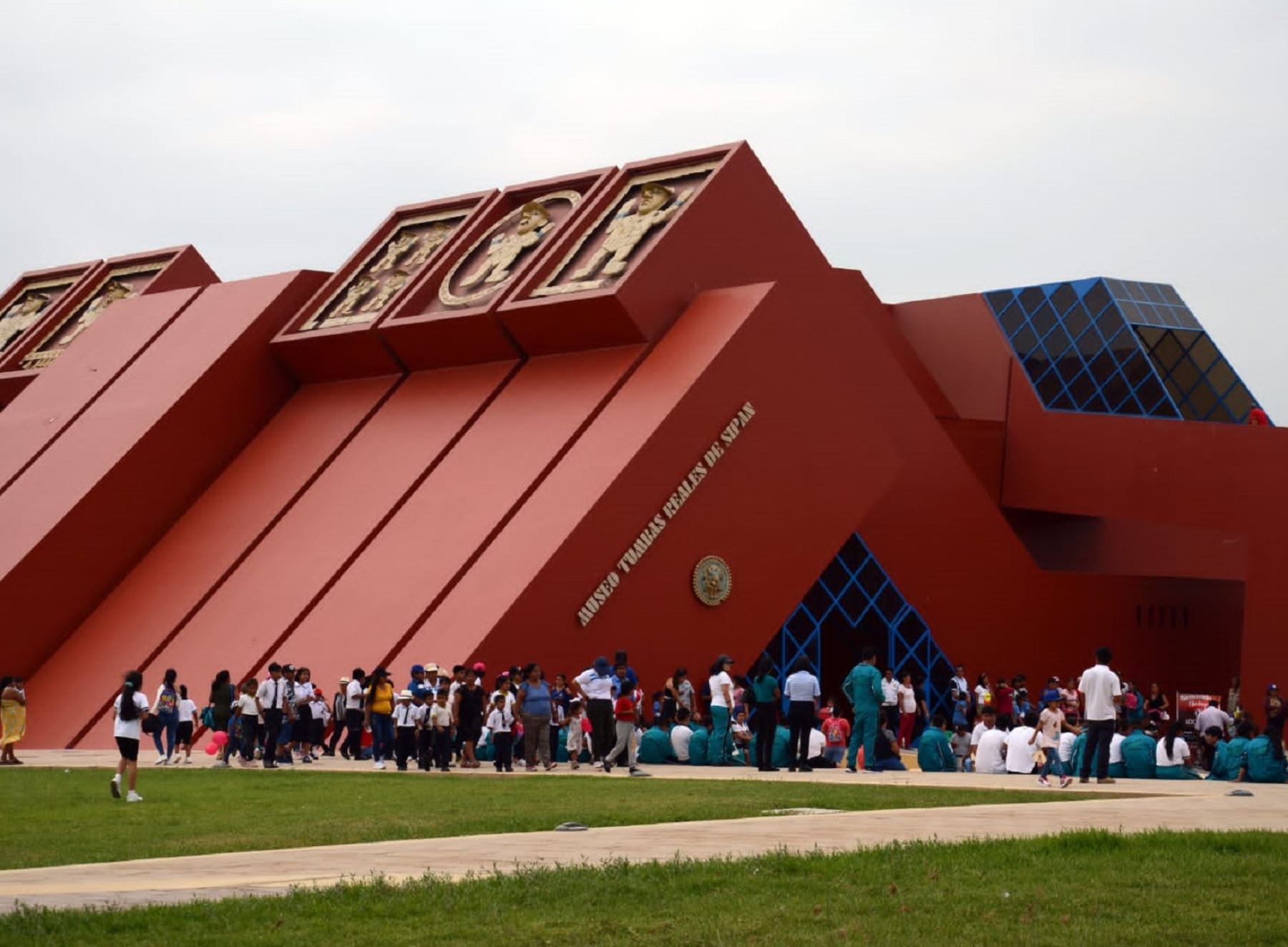 El museo Tumbas Reales de Sipán, ubicado en la ciudad de Lambayeque, se ha convertido en un ícono de la cultura Mochica. Foto: ANDINA/difusión.